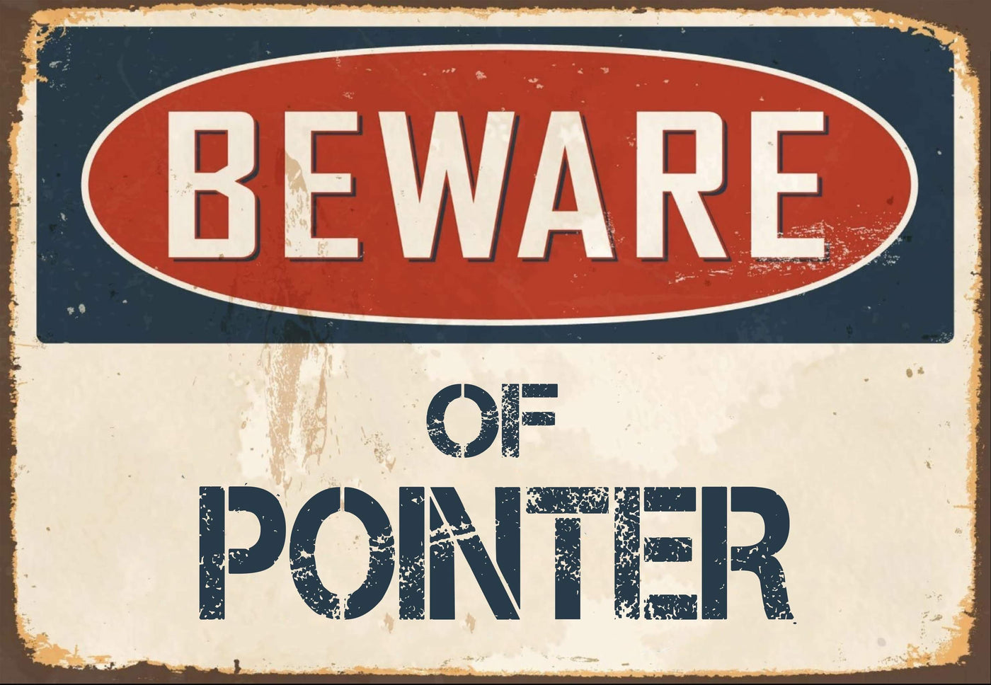 Beware of Pointer Sign